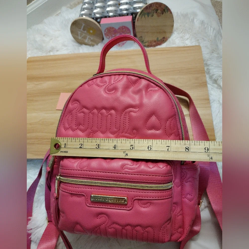 Juicy Couture Rosie Mini Backpack Color: Juicy Pink 🩷💖💎✨ (Bestseller) 🆕